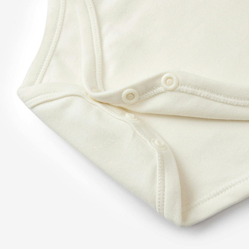 White Brushed Ruffled Collar Long Sleeve One Piece