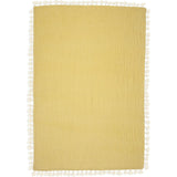 6 Layer Muslin Blanket Ochre