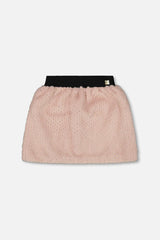 Fake Fur Skirt Pink