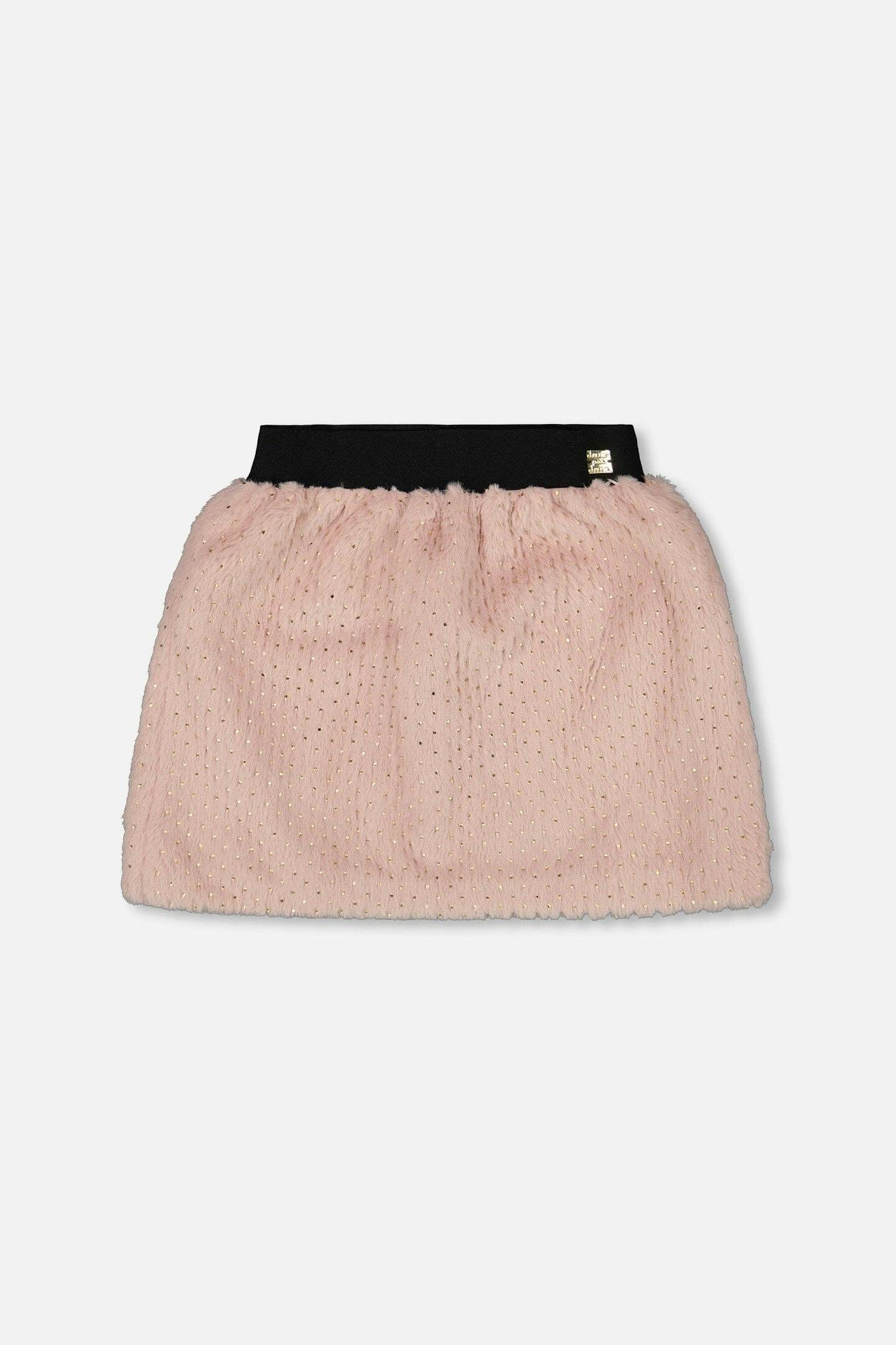 Fake Fur Skirt Pink