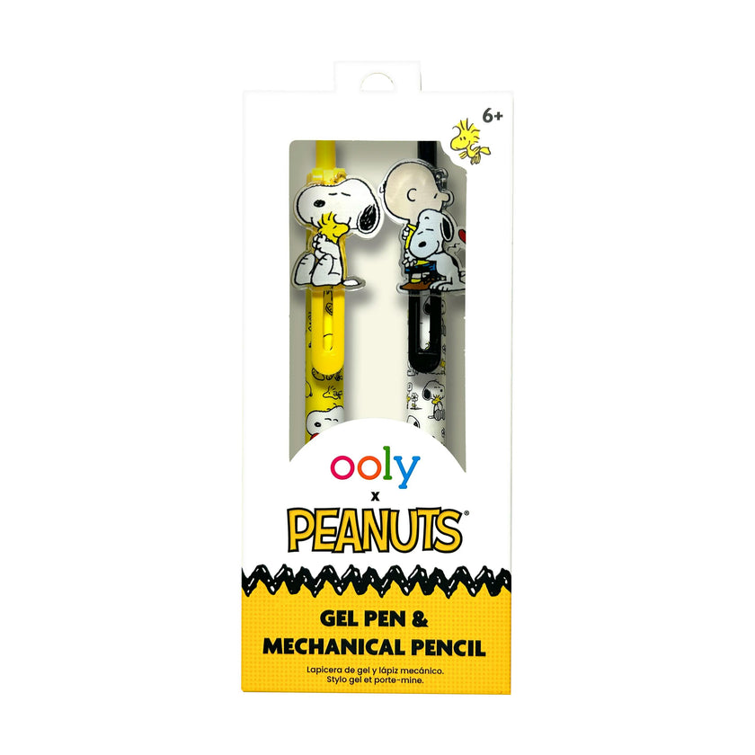 OOLY x Peanuts Gel Pen and Mechanical Pencil - Set of 2