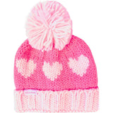 Hearts Bobble Hat