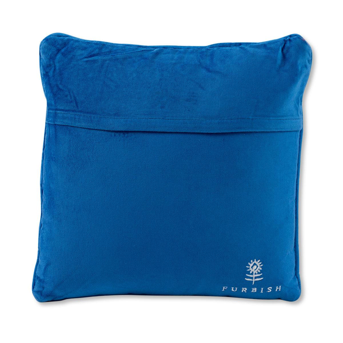 Overthink Needlepoint Pillow