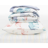Cotton Muslin Toddler Bedding 3 Piece Set - Unicorns