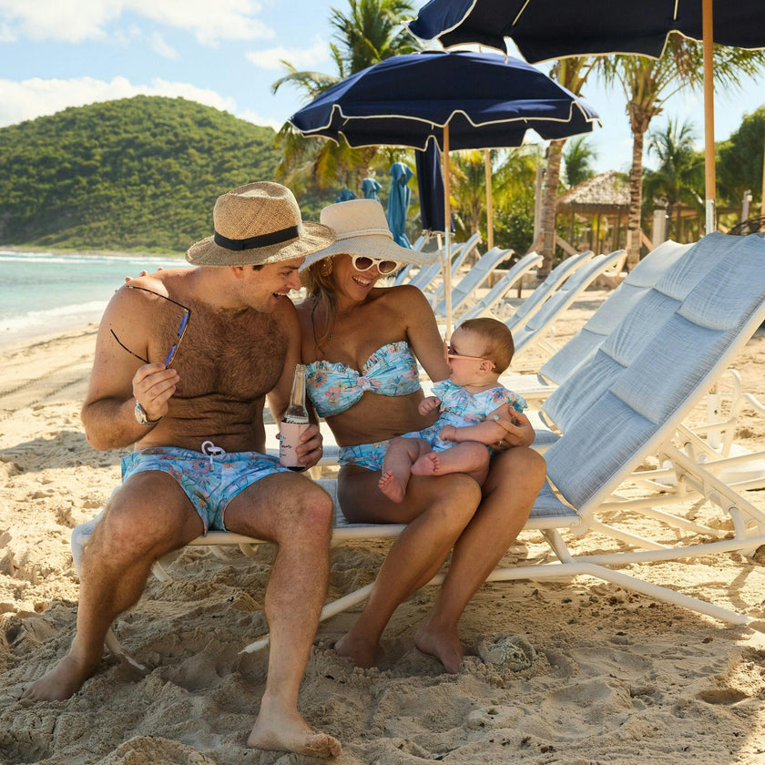 The BVIs - Girls Ruffle One Piece UPF 50+