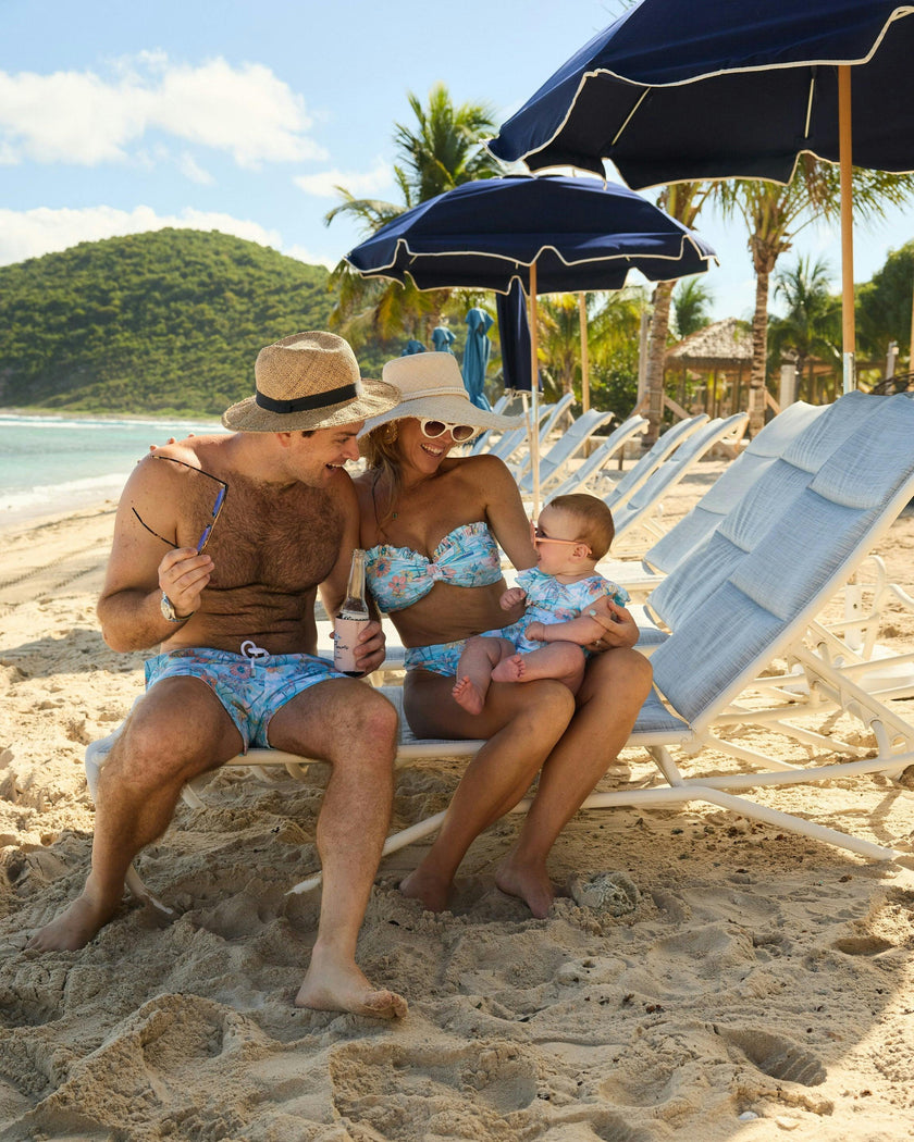 The BVIs - Girls Ruffle One Piece UPF 50+