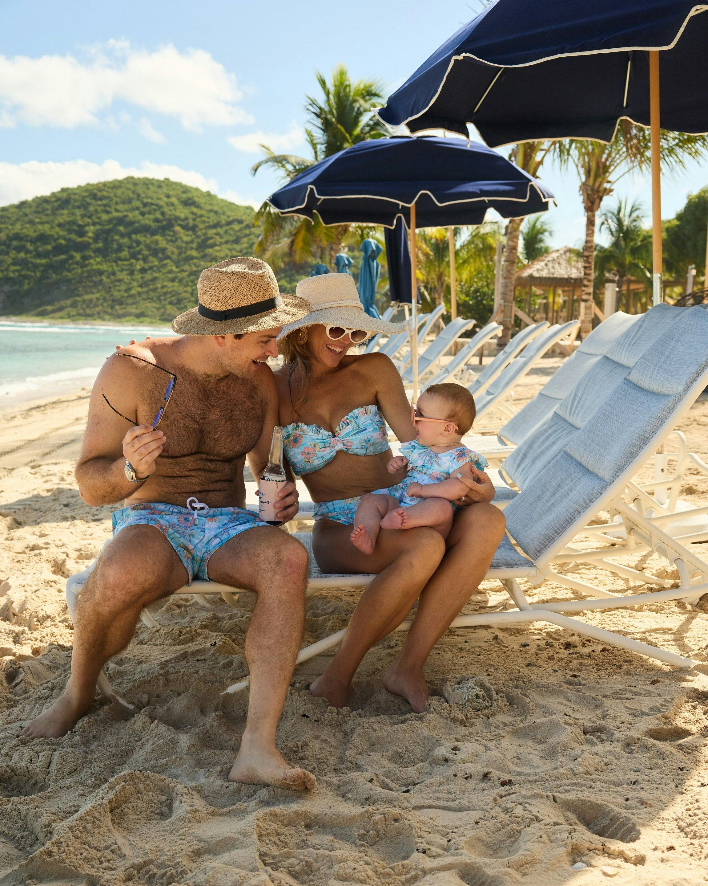 The BVIs - Girls Ruffle One Piece UPF 50+