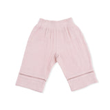 Solid Muslin Lotus - Smocked Waist Pants