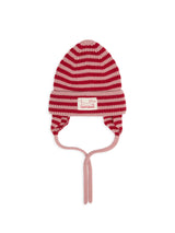 children's merino hat - cherry frost