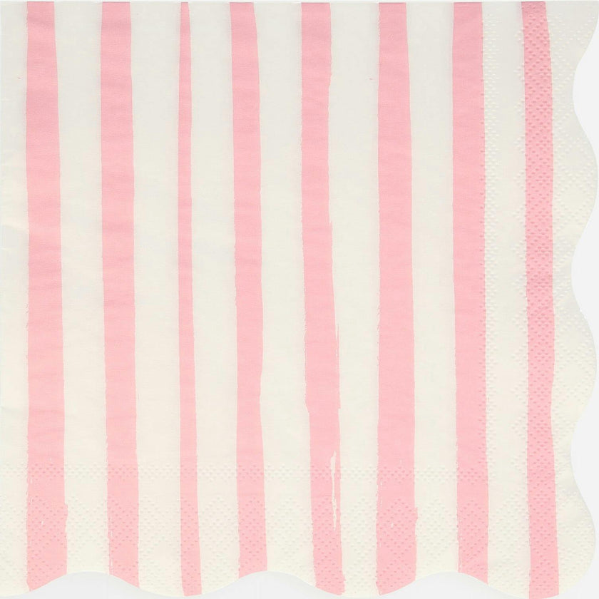 Mixed Stripe Large Napkins