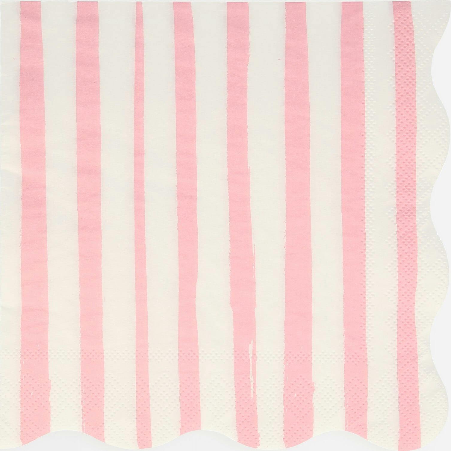 Mixed Stripe Large Napkins