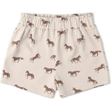 Organic Drop Shoulder Tee & Shorts Set - Horses
