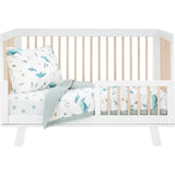 Cotton Muslin Toddler Bedding 3 Piece Set - Whales