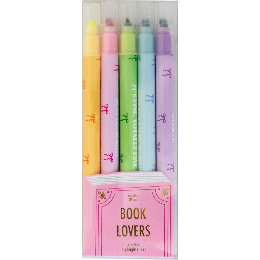 Book Club Erasable Highlighter Set
