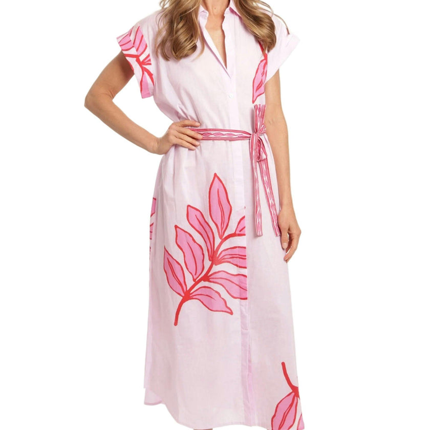 Paige Dress - Pink Elephant