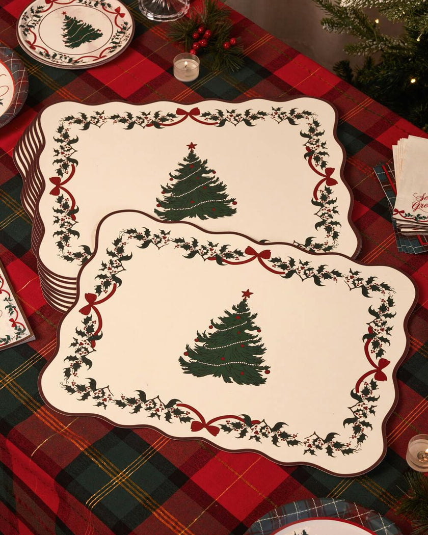 Seasons Greetings Placemats - 25 placemats