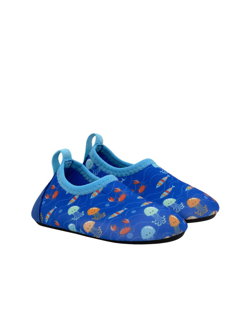 Ocean Life Aqua Shoes in Blue