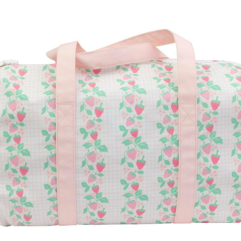The Duffle Bag in Strawberries