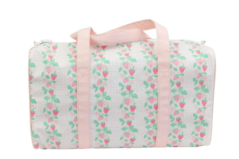 The Duffle Bag in Strawberries