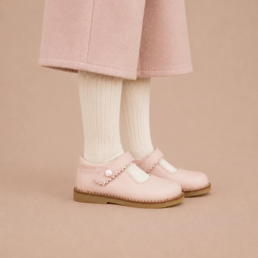 Mary Jane | Pink Leather