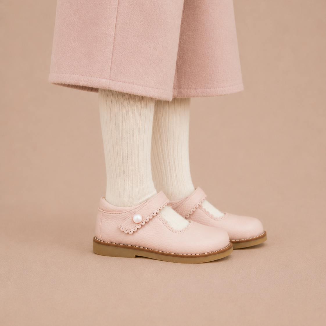 Mary Jane | Pink Leather