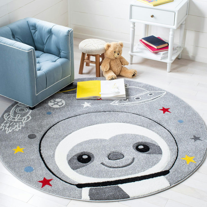 Carousel Kids Neil Rug, Grey