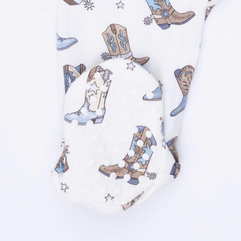 Cowboy Boots - Cowboy 2 Way Zipper Footie