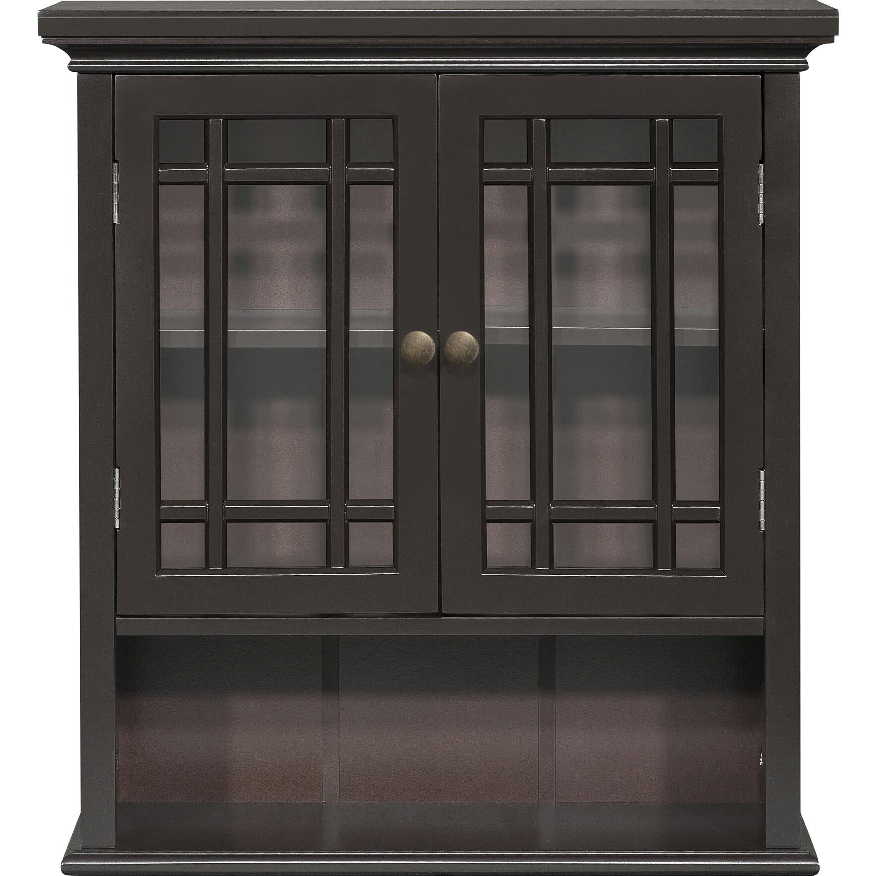 Neal Wooden 2 Door Wall Cabinet