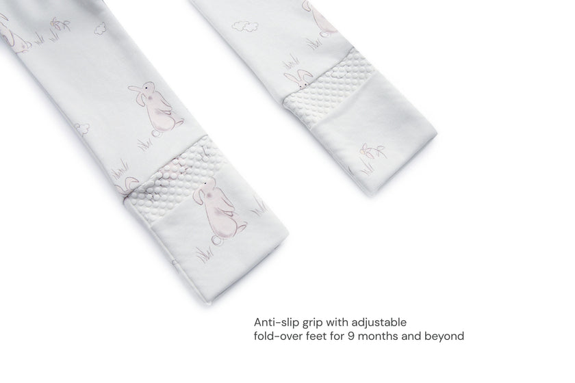 Organic Cotton Magnetic Footie Pajama - Petits Rêveurs