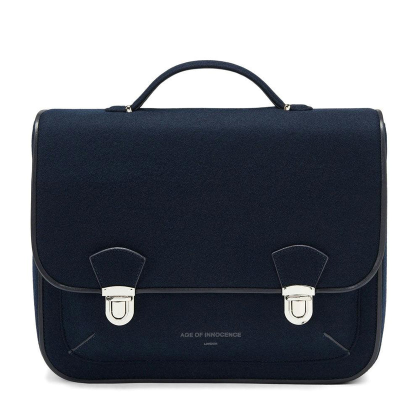Boston Wool School Bag