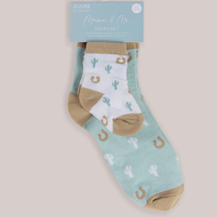 JuJuBe × Studio Oh! Mama & Me Sock Sets