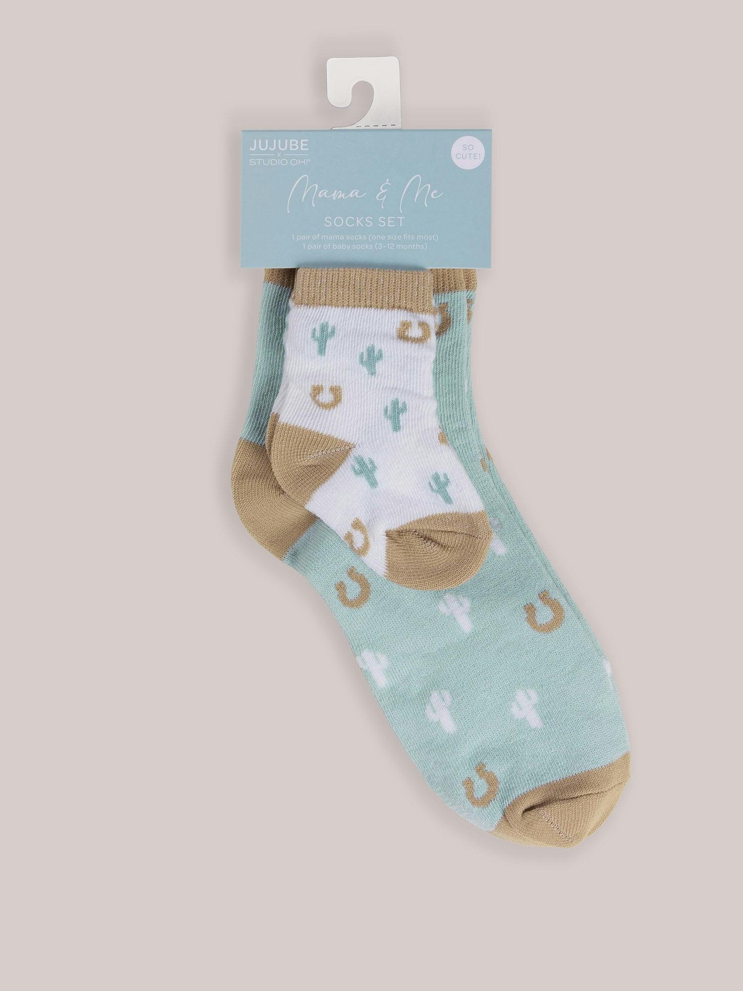 JuJuBe × Studio Oh! Mama & Me Sock Sets