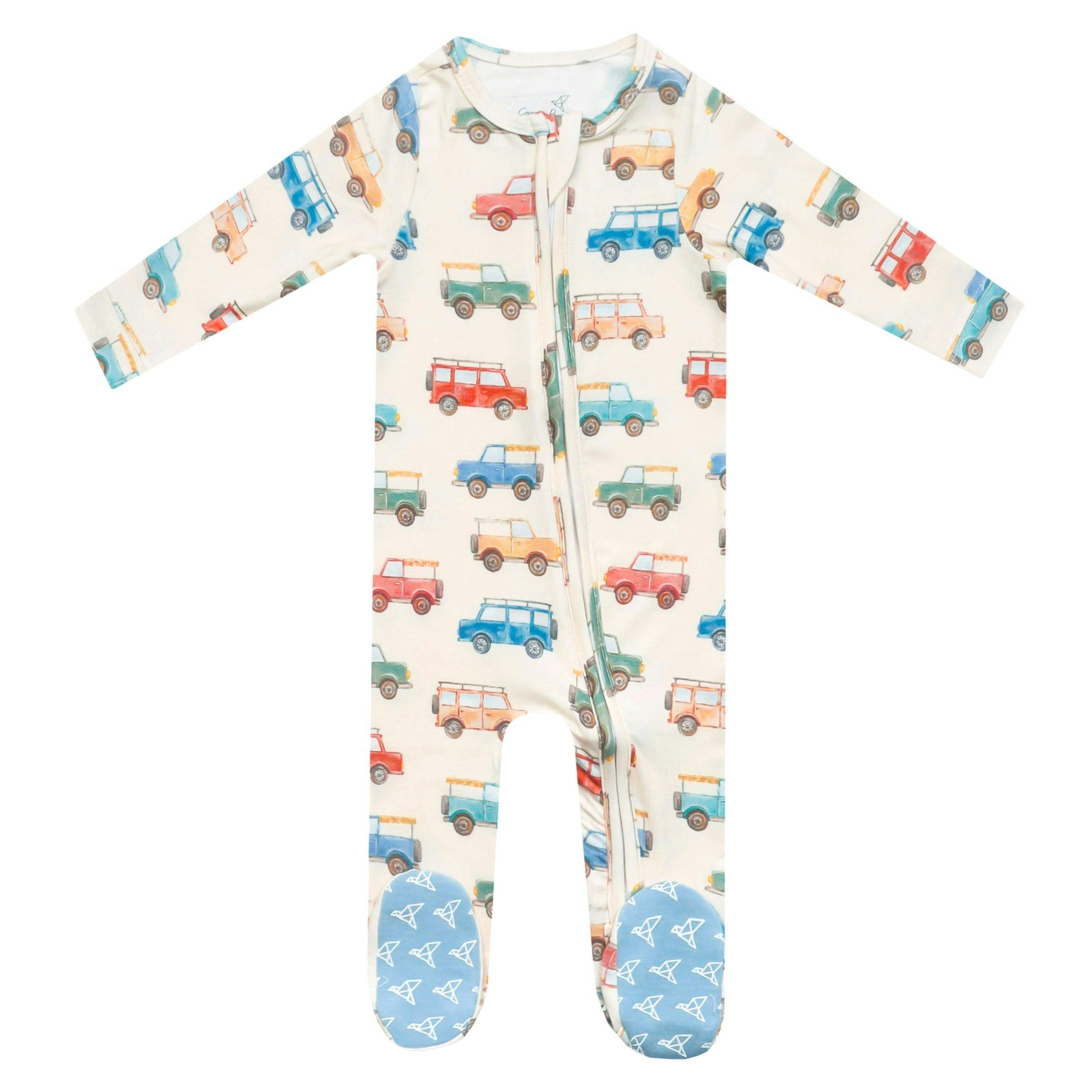 Zip-Up Footie Pajama - Cruiser