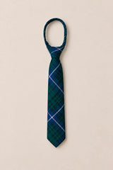 Ties in Emerald Plaid