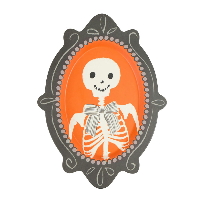 Halloween Portrait Reusable Plates