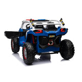24V 4x4 Freddo Storm Police UTV 2-Seater for Kids with Lights & Sirens for Action-Packed Adventures