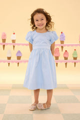 Mini Zella Dress in Sky Blue