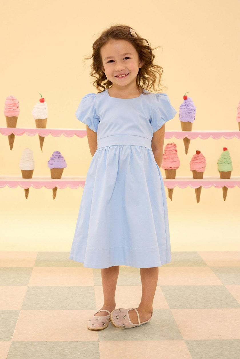 Mini Zella Dress in Sky Blue