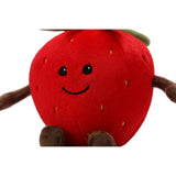 McHugs Sweet Strawberry Fruit 7" — Soft Weighted Cuddle Stuffed Animal