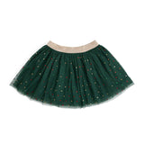 Emerald Rhinestone Christmas Tutu Skirt