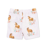 Pink Ponies - Loungewear Short Set