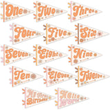 Flower Child Petit Milestone Pennant