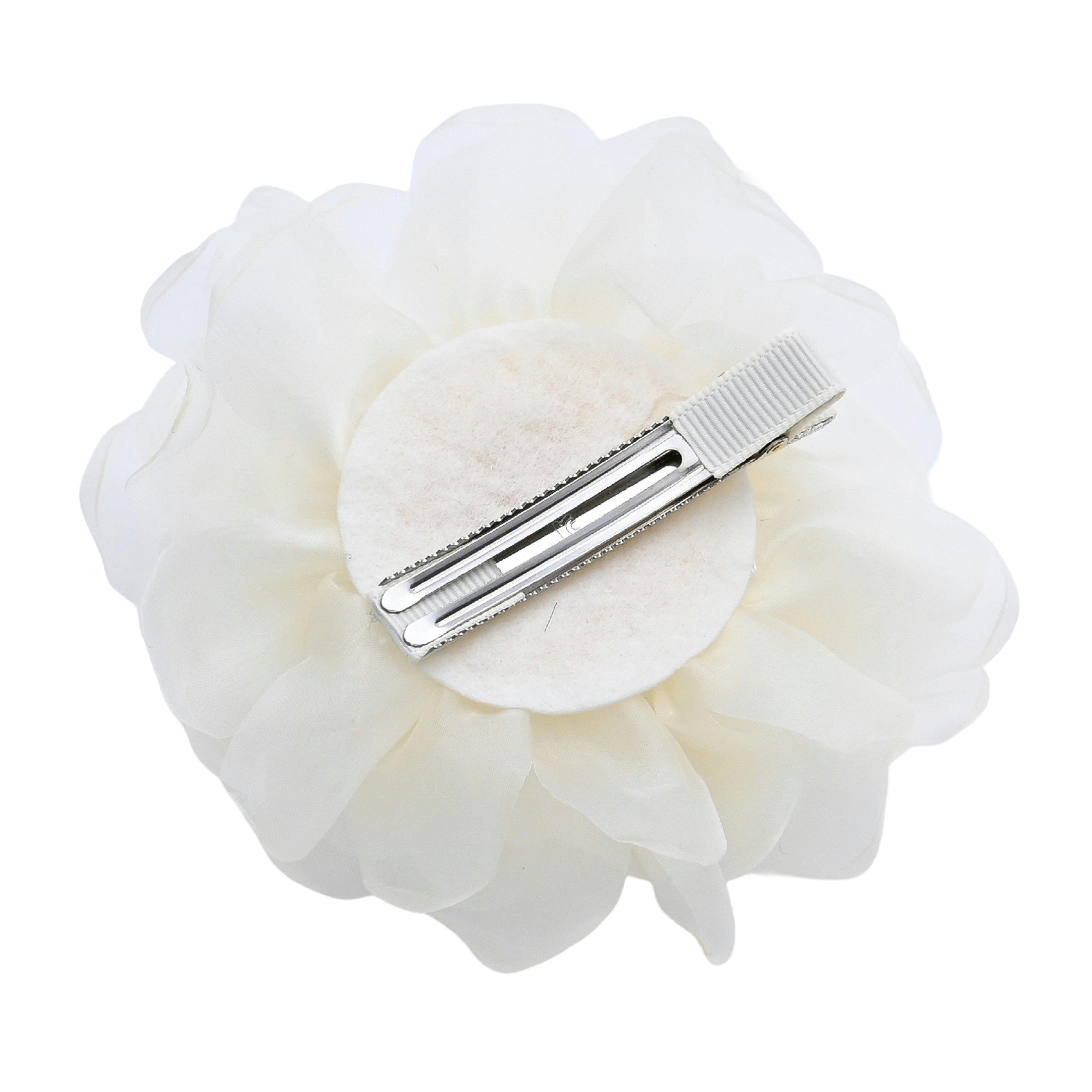 Multicolor Petal Charm Clip Set