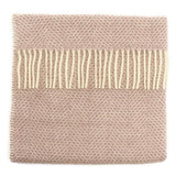 Mornington New Wool Baby Blanket - Dusky Pink