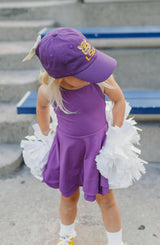 Officially Licensed LSU Tigers Bow Baseball Hat (Baby/Toddler)