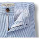 Organic Seersucker Suit Pant