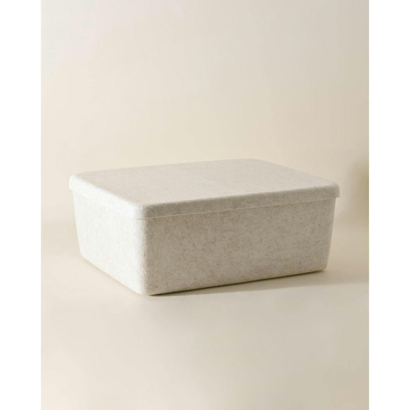 The Sculpted Bin - Large with Lid