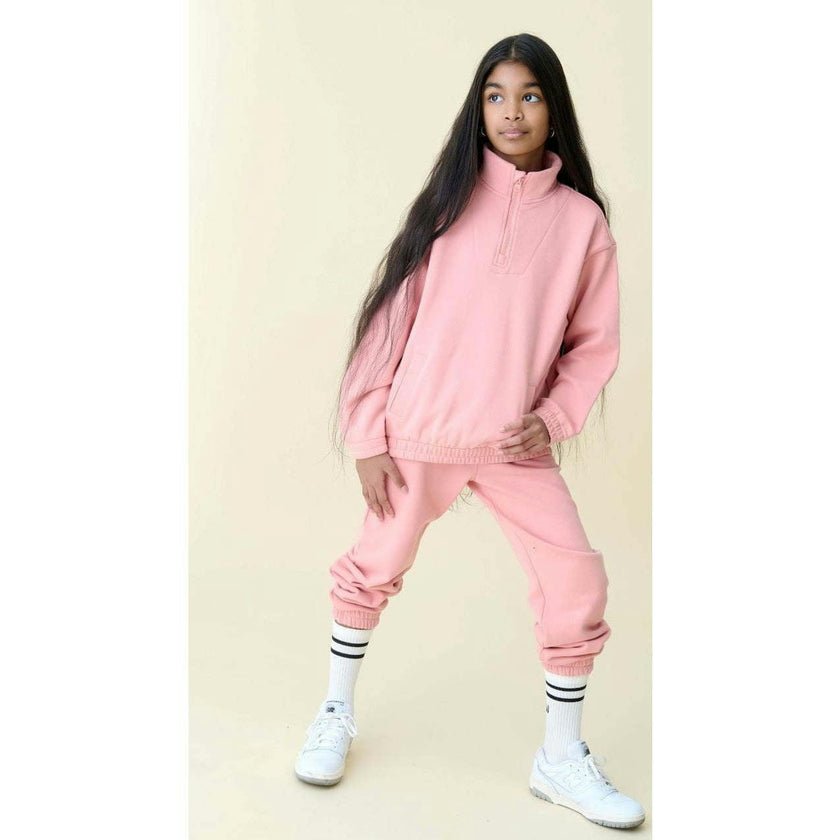 Relaxed Cotton Straight Leg Sweatpant
