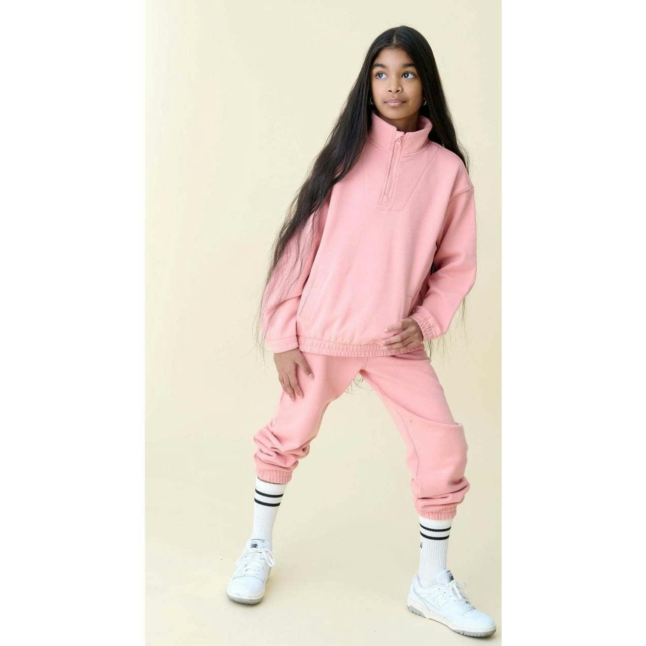 Relaxed Cotton Straight Leg Sweatpant