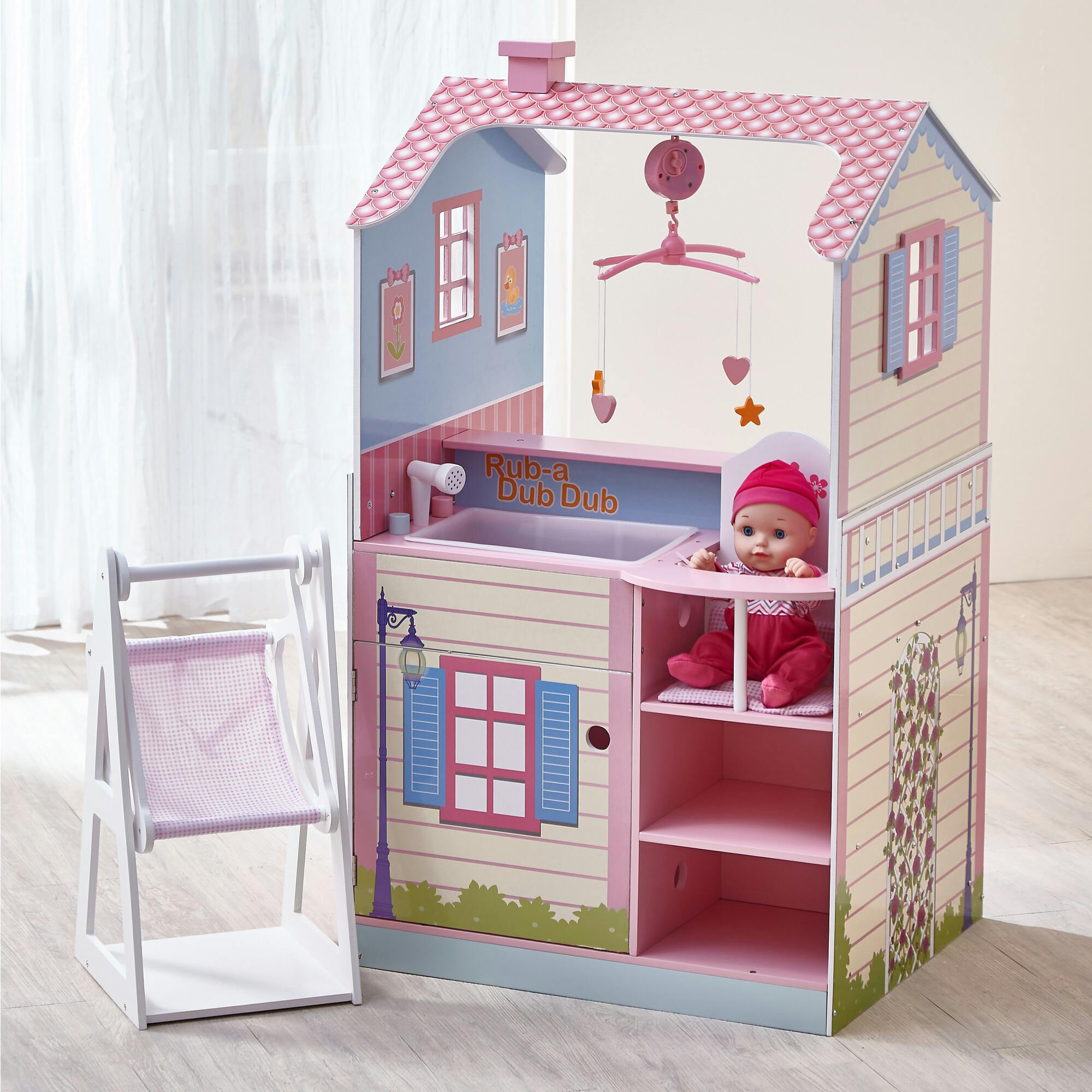Olivia's Classic Doll Changing Station Dollhouse